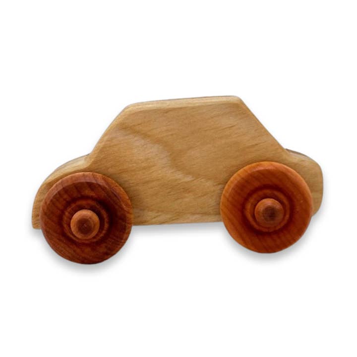 Mini Wooden 'Jetta' car for wholesale by Farmhouse Friends
