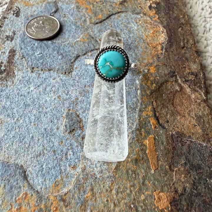 Ræv Turkis Ring for engroshandel hos Wild Mountain Silver