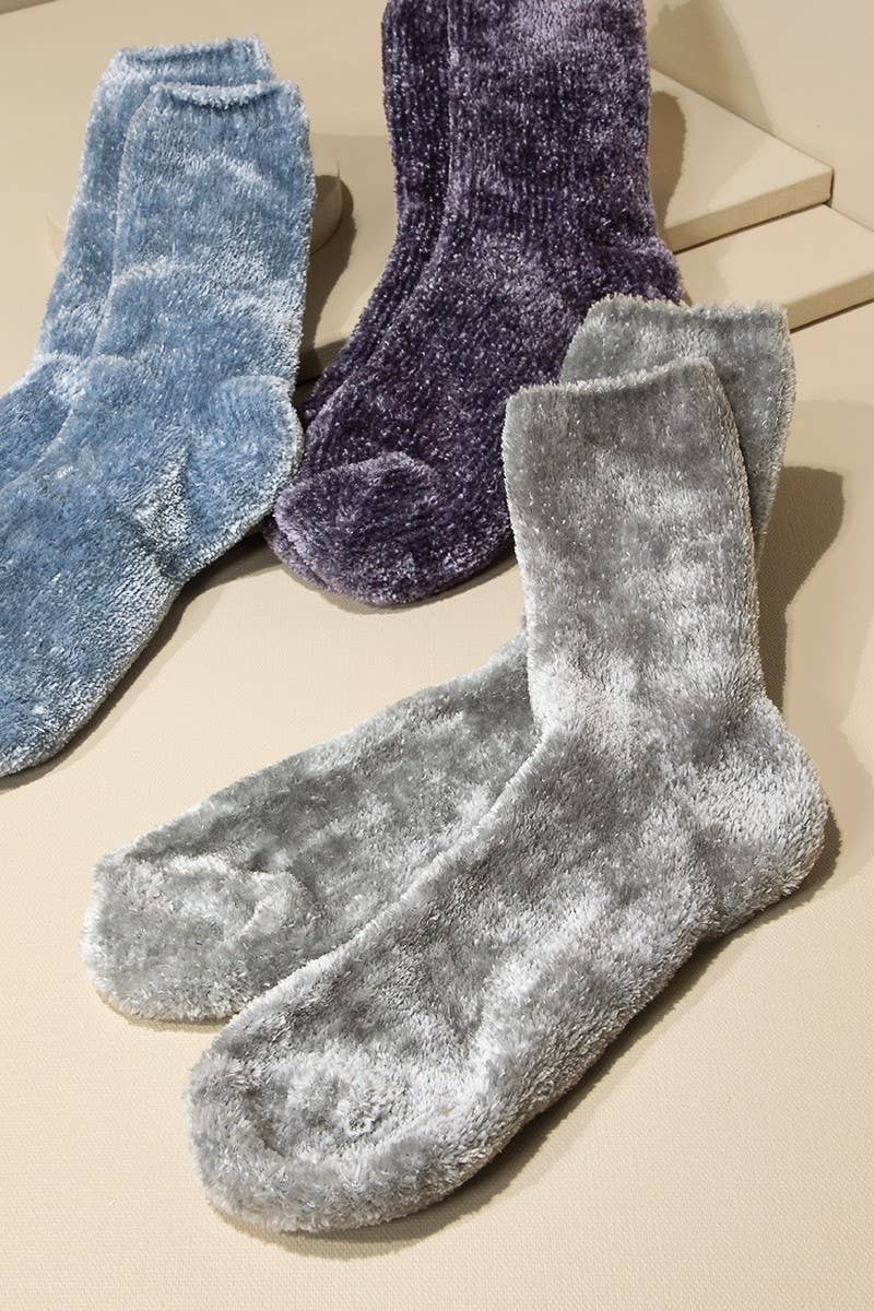 Urbanista - Wholesale Socks - Women's - Luxury Chenille Socks1