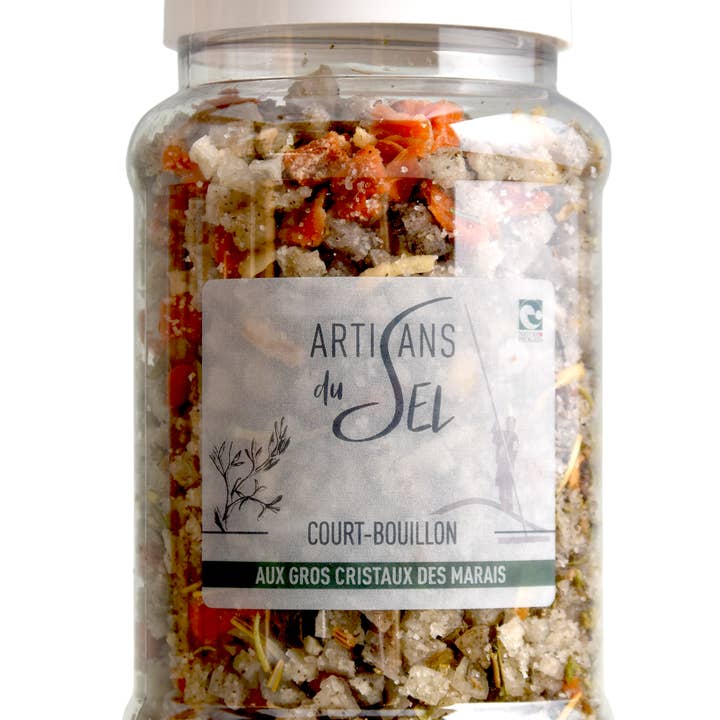 Artisans du sel - Wholesale Broth - Broth with Coarse Guerande Salt Marshes Guérande 350gr