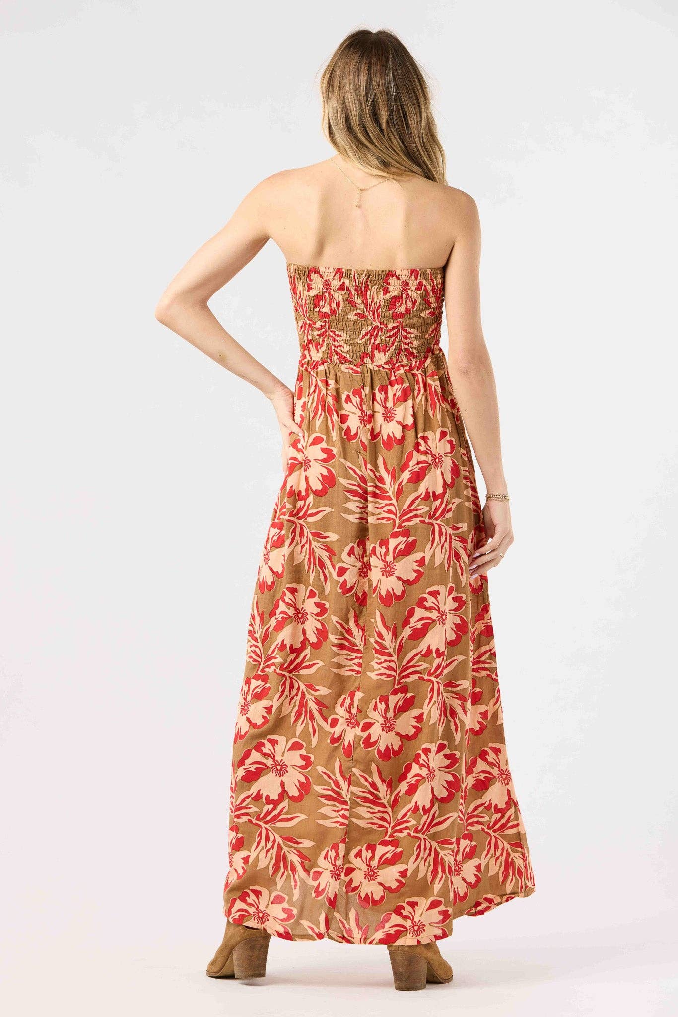 Seychelles Taupe Emilia Maxi Dress for wholesale on Faire1