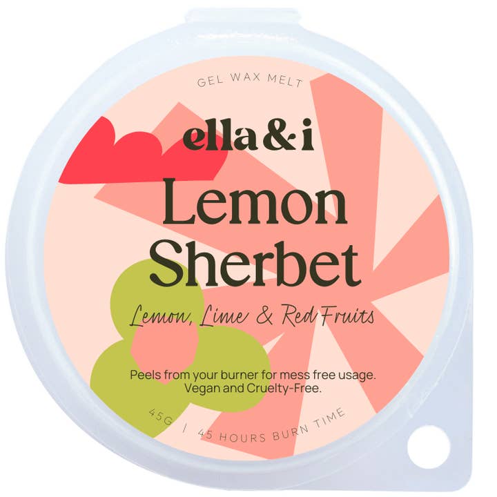 Ella And I - Wholesale Wax Melt - Lemon Sherbet Gel Melt