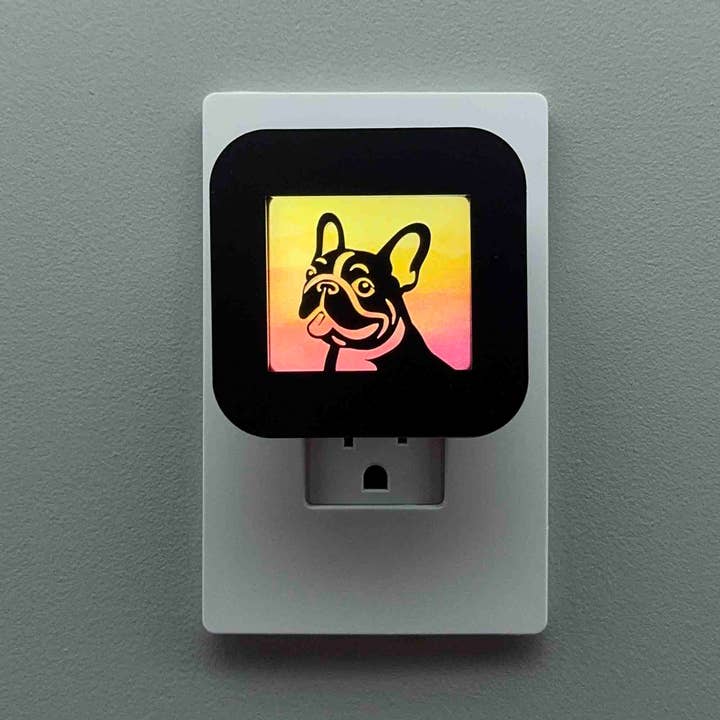 French Bulldog Night Light for wholesale by Swaplights Night Lights