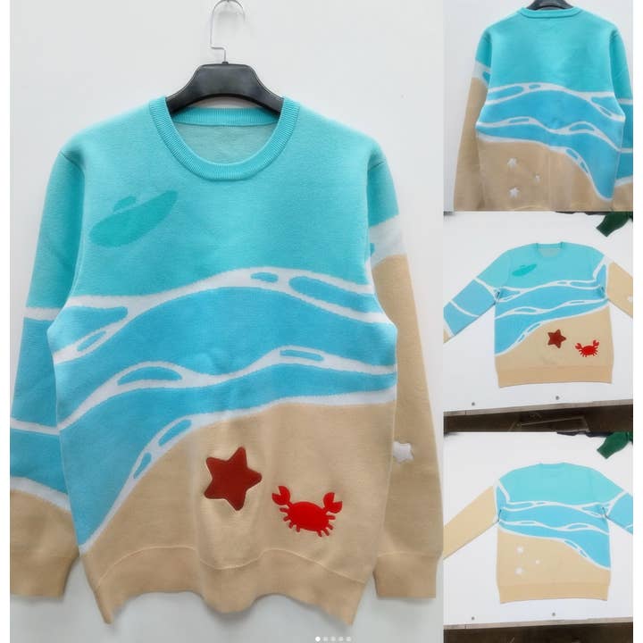 Fiveboos Inc - Wholesale Knit Sweater - Women's - PREORDER Seaside Sweater1