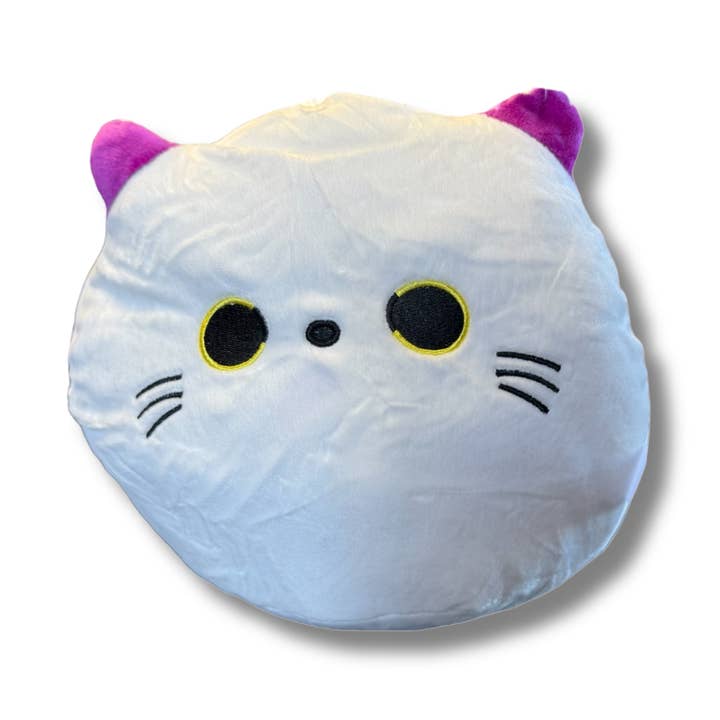 White Kitty Pillow for wholesale by Trend Zone