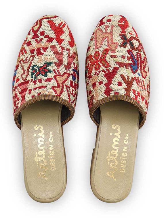 Sandales Sumak Kilim pour femmes - Taille 8 pour la vente par Artemis Design Co.