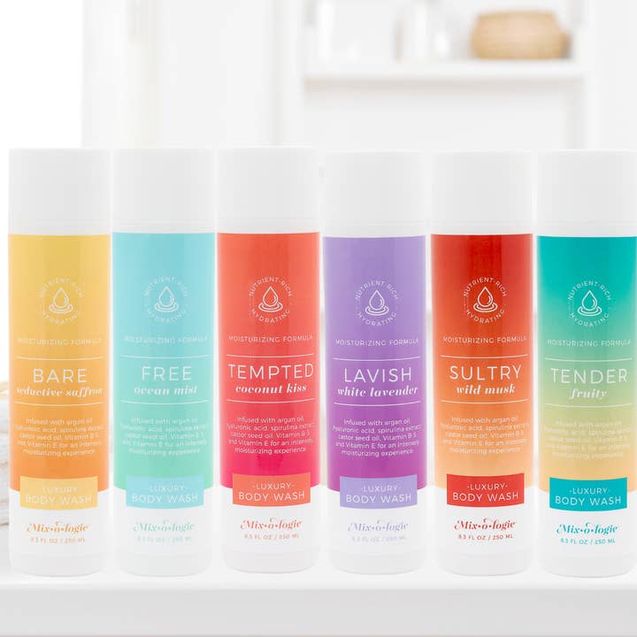 Mixologie - Wholesale Body wash/shower gel - Bare (seductive saffron) | Luxury Body Wash (8.3 Fl. Oz)1