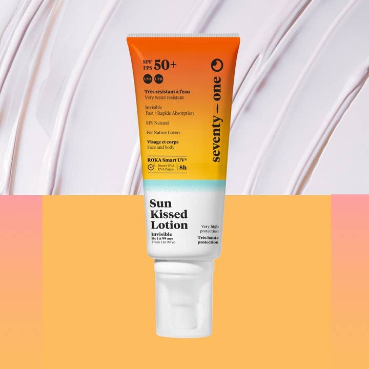 Sunscreen Spray "Sun Kissed Lotion" SPF50+ - 100ml for wholesale by SEVENTYONE PERCENT