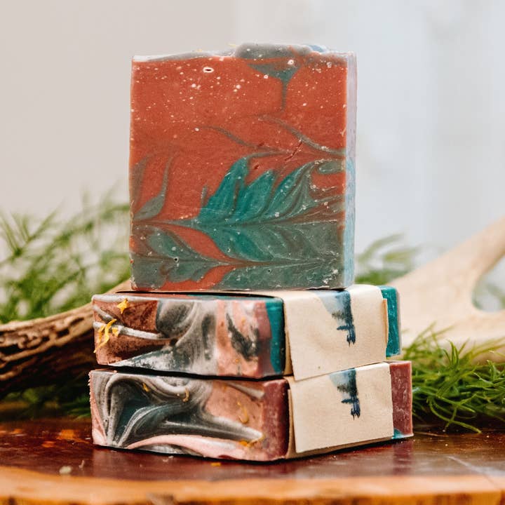 Mountain Man - Cedarwood - Bar Soap for wholesale by Sneedsboro Soap Company