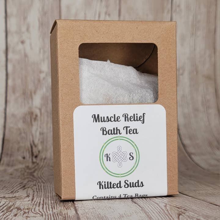 Muscle Relief Bad Tepåsar för wholesale av Kilted Suds