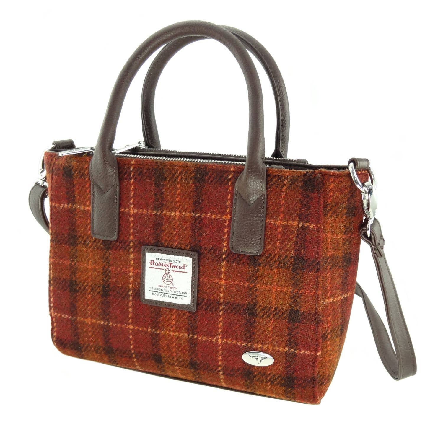 Dublin Gift Company - Vente Tote bag – femme - Petit sac cabas en tweed Harris24