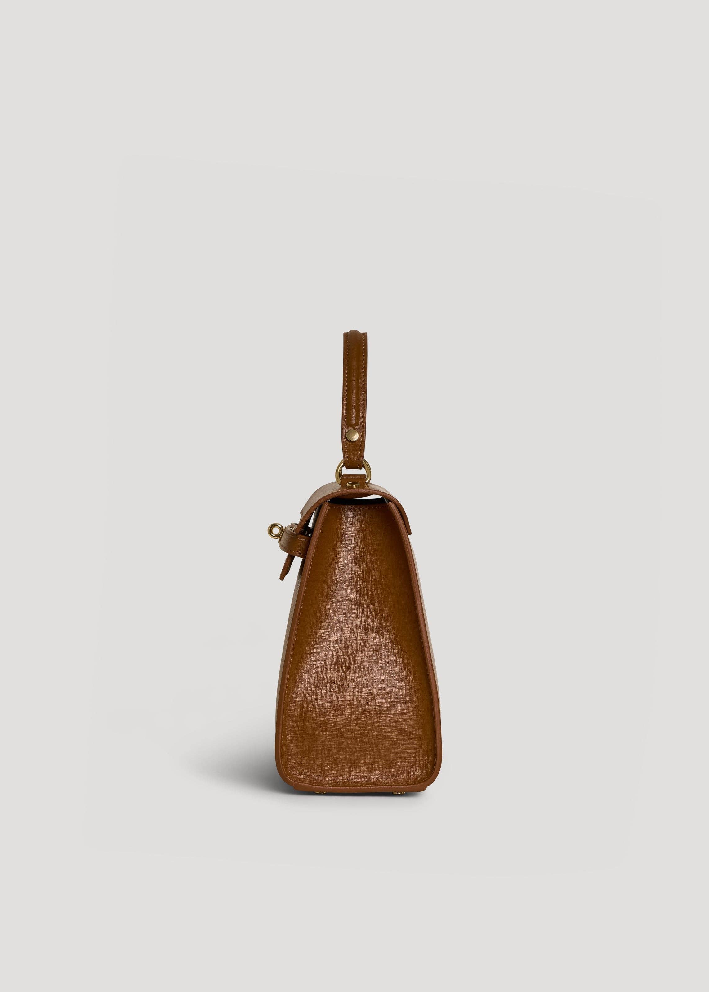 Prestige Milano - Wholesale Tote Bag - Women's - Zaira Bag in Tan Saffiano Leather2