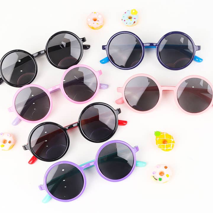 Little Sunnie - Wholesale Sunglasses - Kids - Morgan-Round Polarized Kids Sunglasses 100% UV Protection