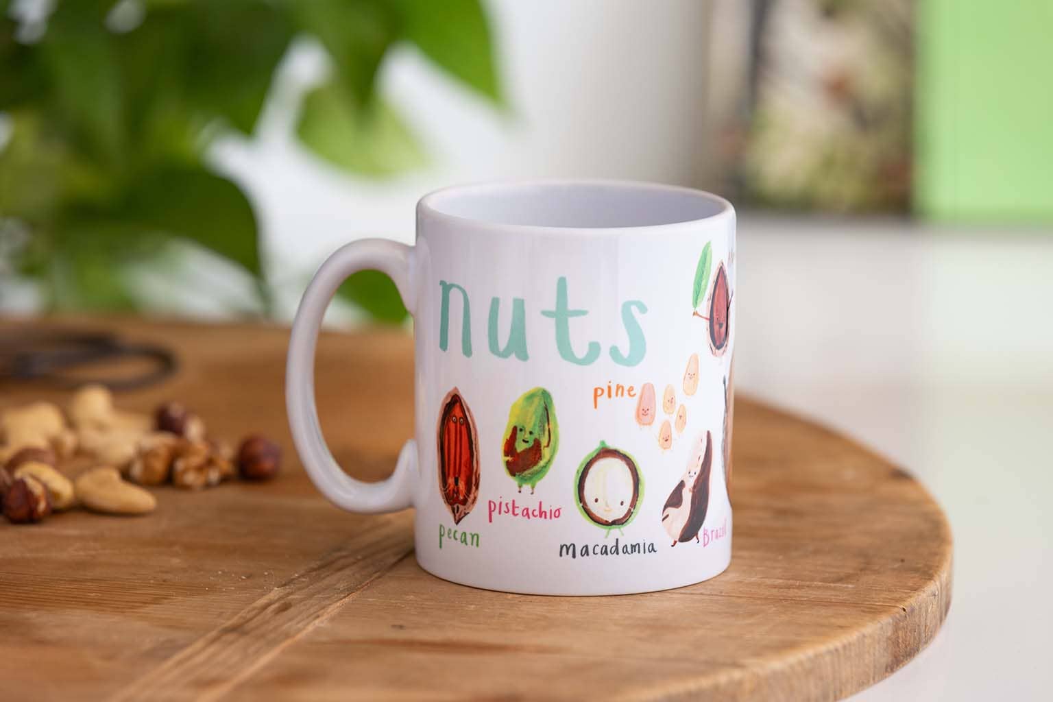 Sarah Edmonds Illustration – wholesale Coffee mug – Nuts Ceramic Mug4