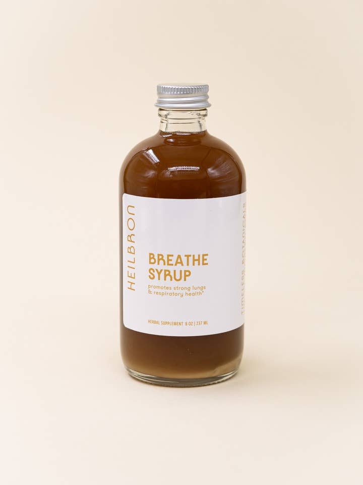 Breathe - Strong Lung Syrup for wholesale by Heilbron Herbs