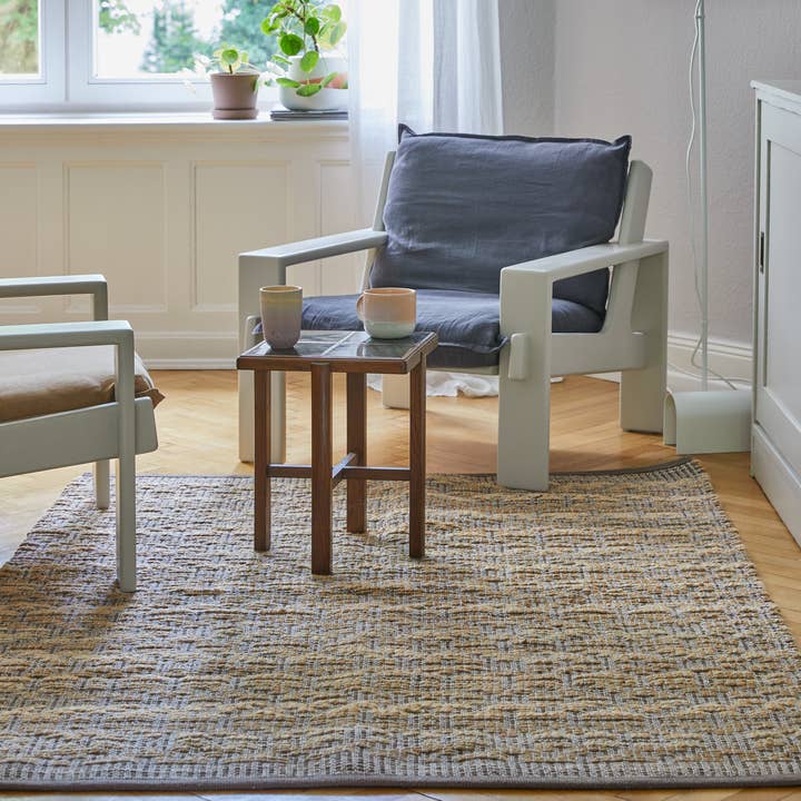 liv interior - Wholesale Area Rug - FREJA rug made of jute and cotton 140x200cm1