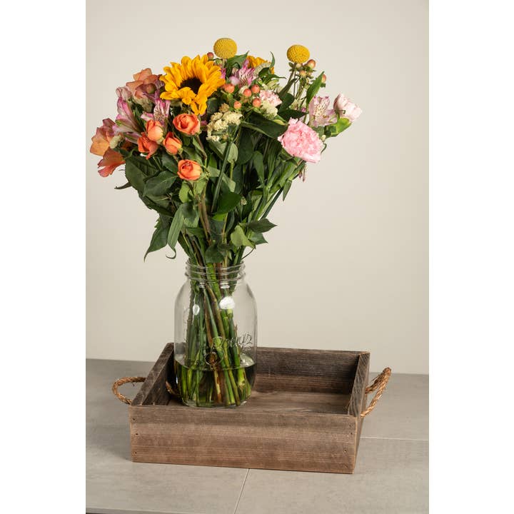 Love Reclaimed - Wholesale Decorative Tray - Rustic Farmhouse Reclaimed Wood Tray4