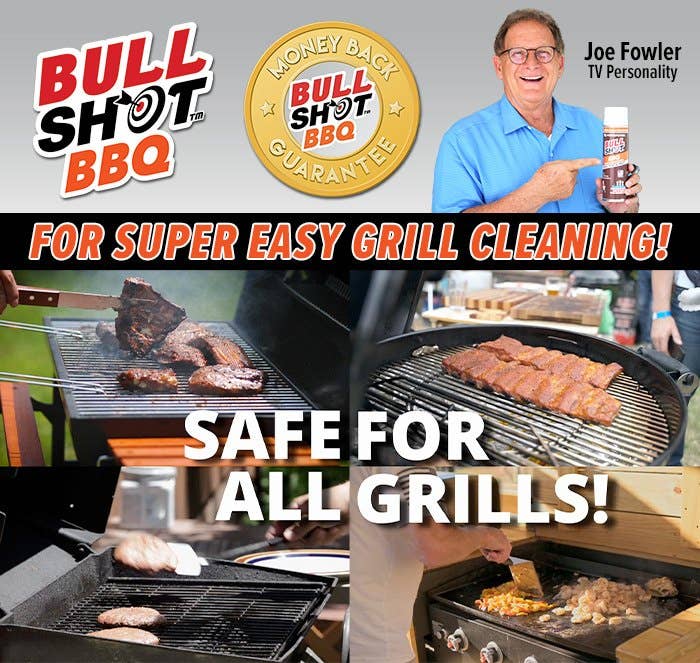 BulbHead - Wholesale Multi-Surface Cleaner - Bull Shot BBQ Grill Cleaner | Foaming 10 min clean | 18oz2