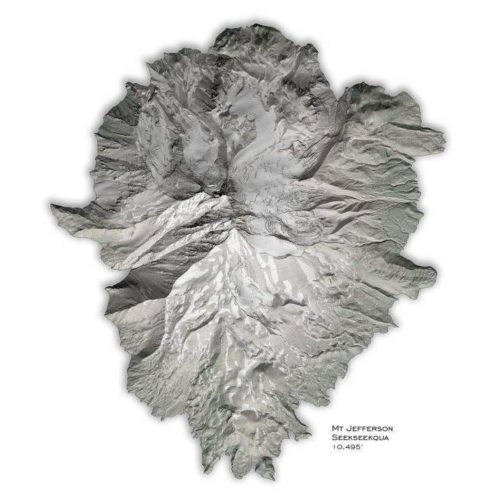 Mt Jefferson for wholesale by Map Your Adventure