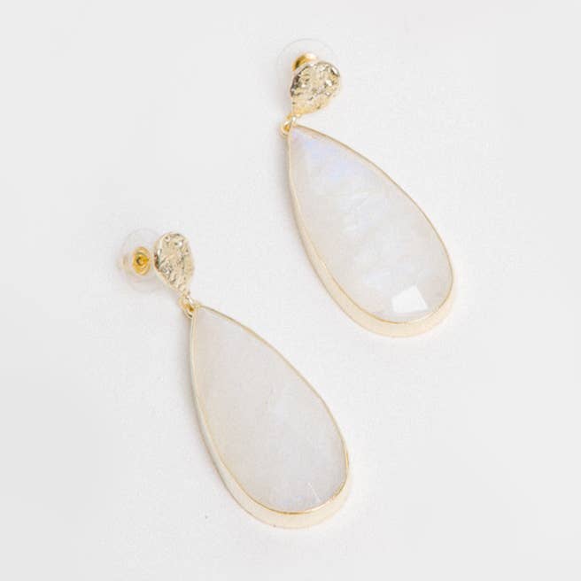 Chloe Øreringe Begrænset Udgave Månesten for engroshandel hos ACUS