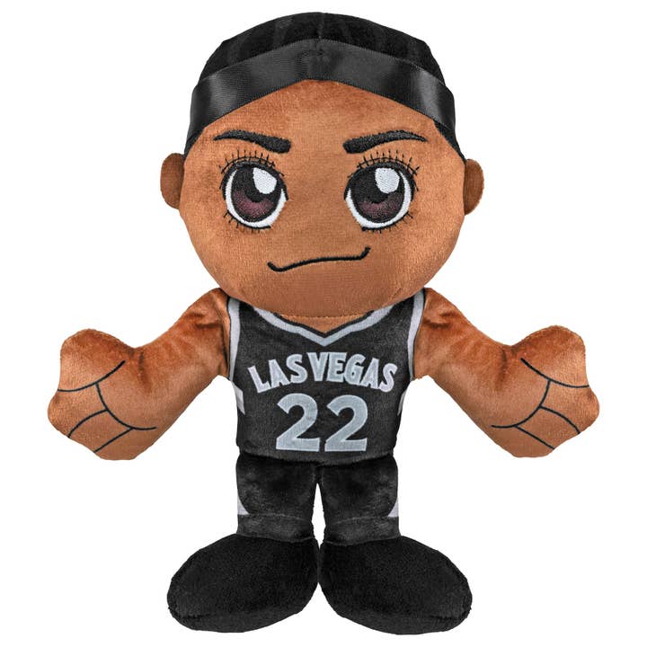 Uncanny Brands - Wholesale Stuffed/Plush Toy - Kids & Baby - Bleacher Creatures Las Vegas Aces A'ja Wilson 8" Kuricha Plush2