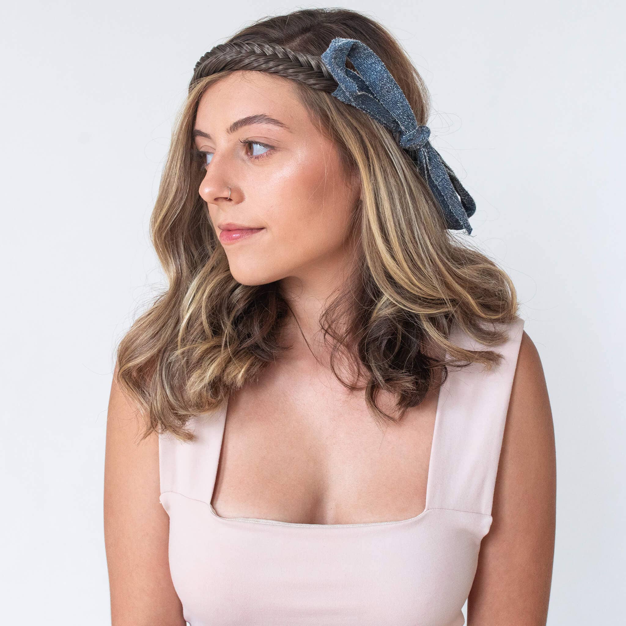 Madison Braids – wholesale Hair bow – Women’s – Madison Braids Women's Blaire Fishtail Headband Hair Braid4