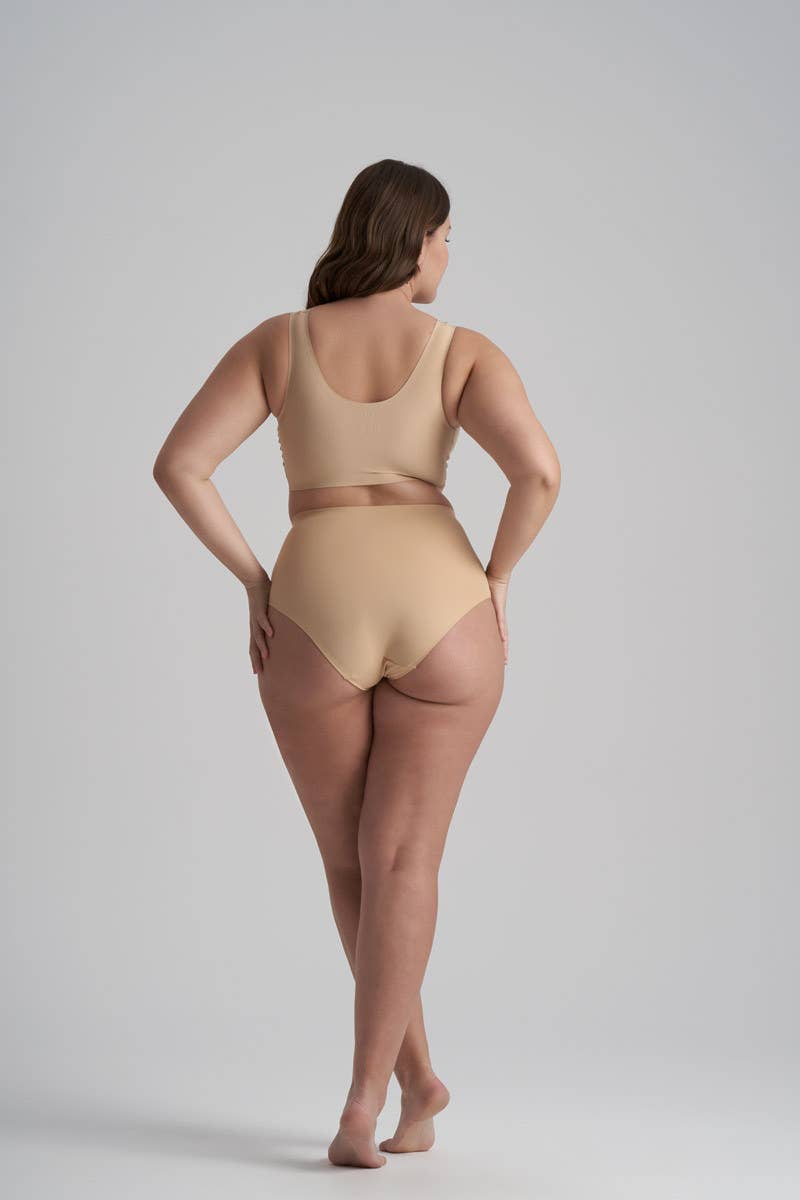 Bye Bra - Wholesale Underwear - Women's - Invisible Mid Waist Brief1