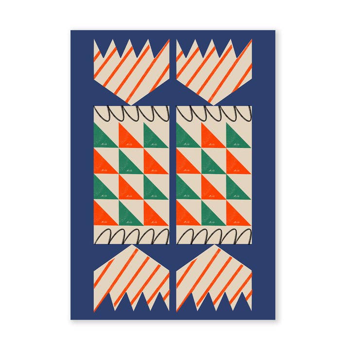 2 Crackers Card for wholesale by Molly Bland