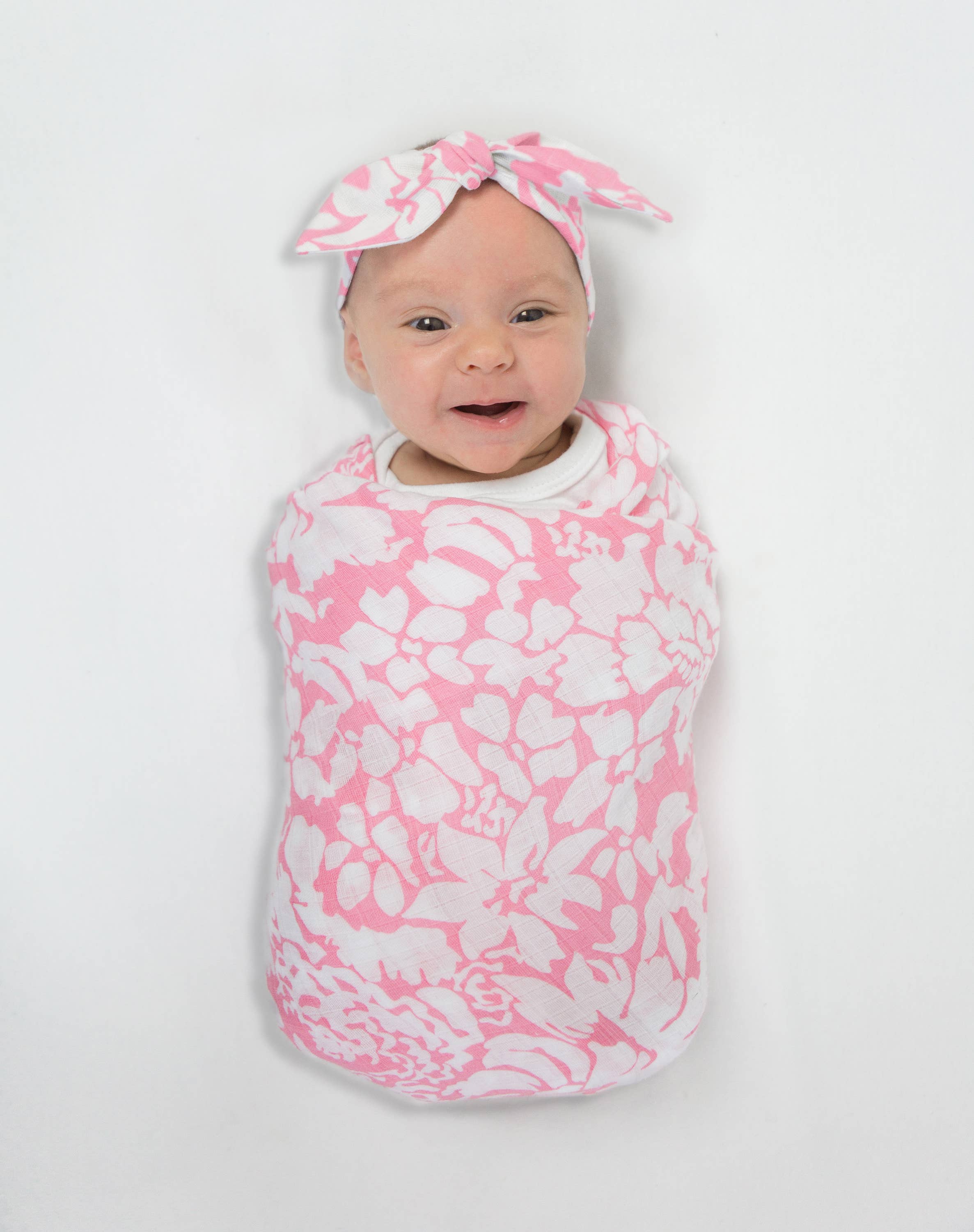 SwaddleDesigns - Wholesale Swaddle - Baby - Lush Pink Premium Muslin Marquisette Swaddle Blanket1