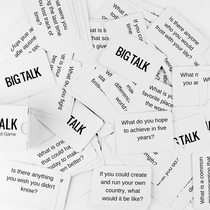 Big Talk - Wholesale Card Game - Big Talk Question Card Game