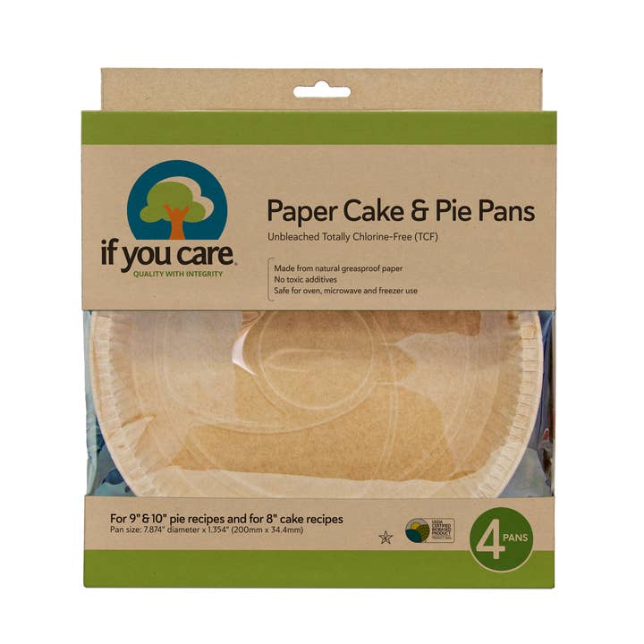 If You Care - Wholesale Baking Dish - Unbleached Cake/Pie Baking Pans0