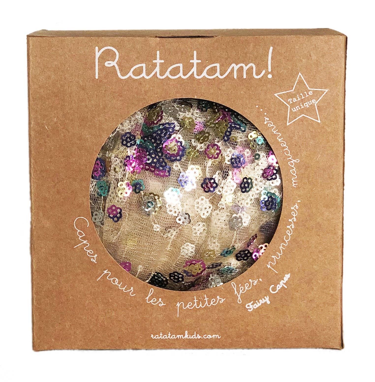 Ratatam! - Wholesale Cape - Kids - multicolour sequin fairy cloak2