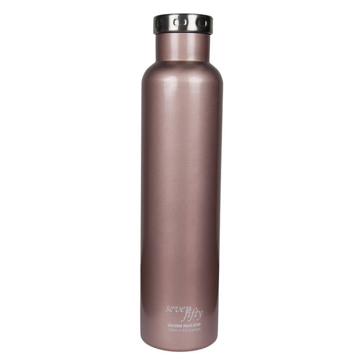 FIFTY/FIFTY - Wholesale Insulated Mug/Tumbler - 750ml Double-Wall Vacuum-Insulated Wine Growlers w/Flat Top1