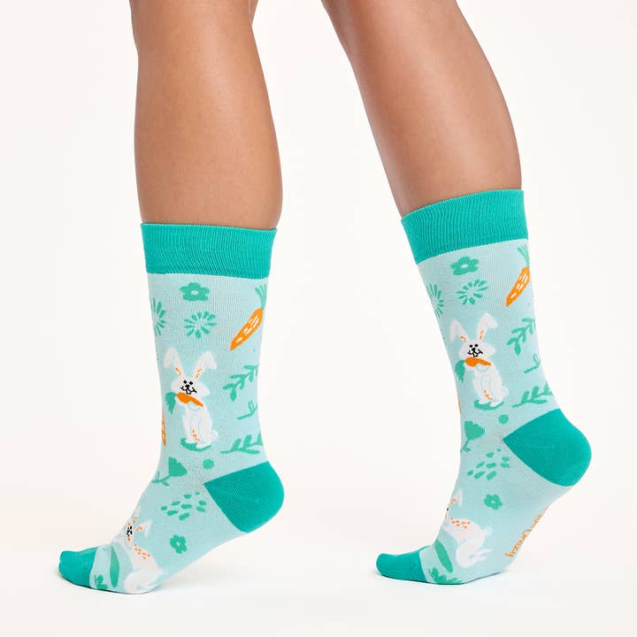 KYLIE CRAZY - Vendita all'ingrosso Calzini - Unisex - divertenti calzini in cotone, unisex RABBIT senza cuciture