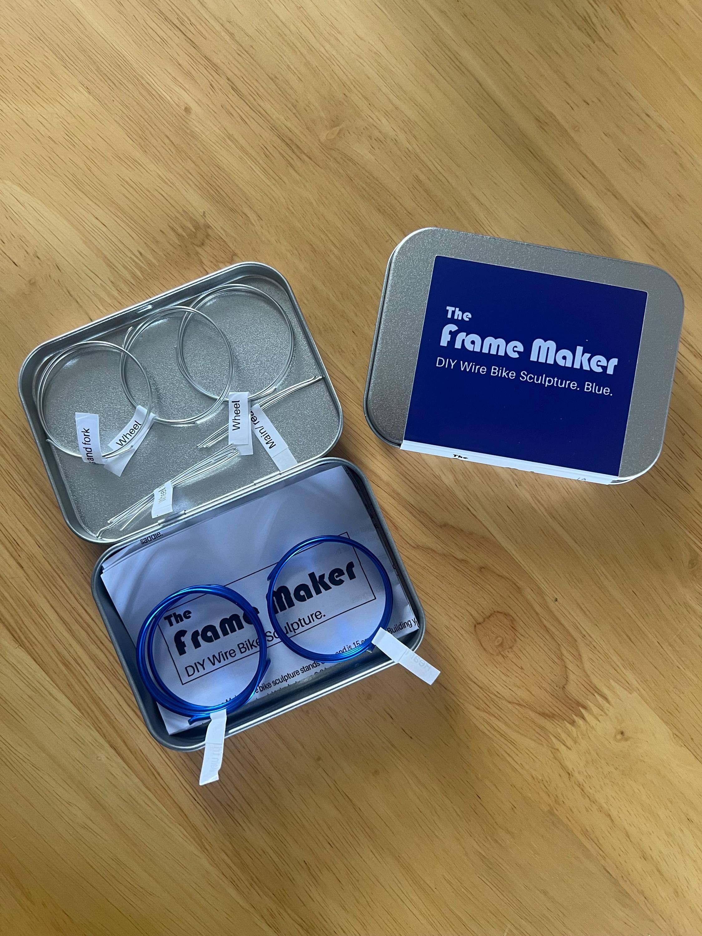 A Hobbyist's Presents – wholesale DIY craft kit – The Frame Maker – A Cycling Wire Sculpture Craft Kit7