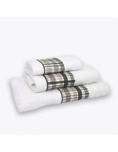 Barceló Hogar – Großhandel Handtuchset – Set von 3 R.A. Handtüchern mit Wandlampe (Bide, Lav, Duc) Hudson0