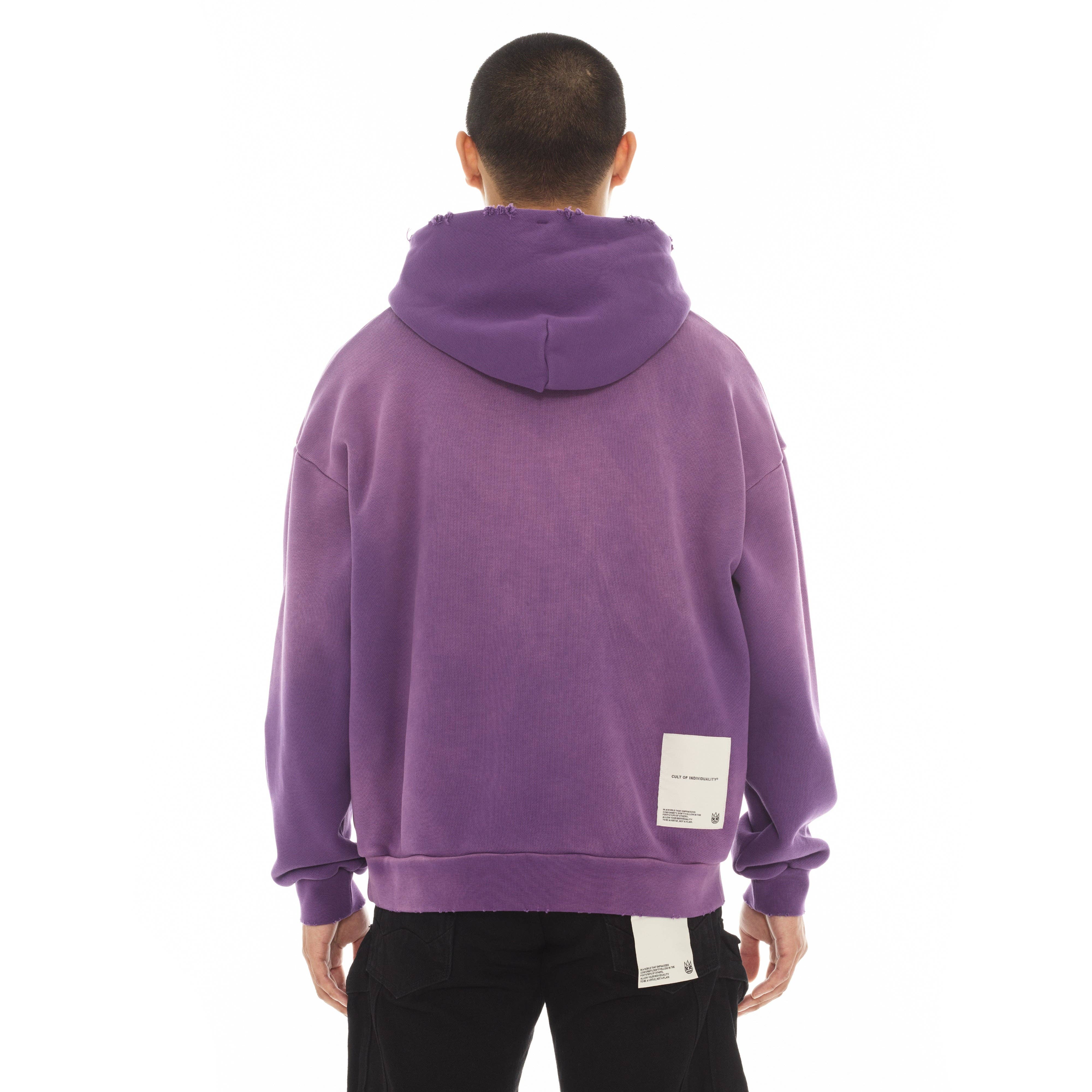 PURPLE Cult's Pullover Sweatshirt "Core" 620 Grams In Lavender for wholesale on Faire2