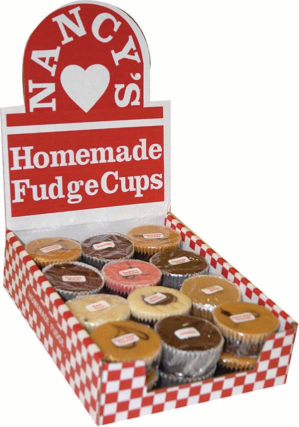 Grandpa Joe's Candy Shop - Vente Fudges - Gobelets à fudge Nancy's, bonbons, 24 unités