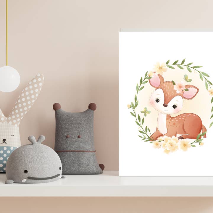 Baby Deer Nursery Décor for wholesale by Nashville Metal Art®