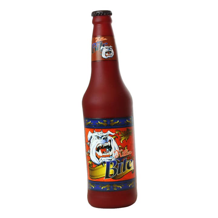Tuffy Dog Toys - VIP Products – wholesale Pet squeaky toy – Dog – Silly Squeaker Beer Bottle Killer Bite, Squeaky Dog Toy