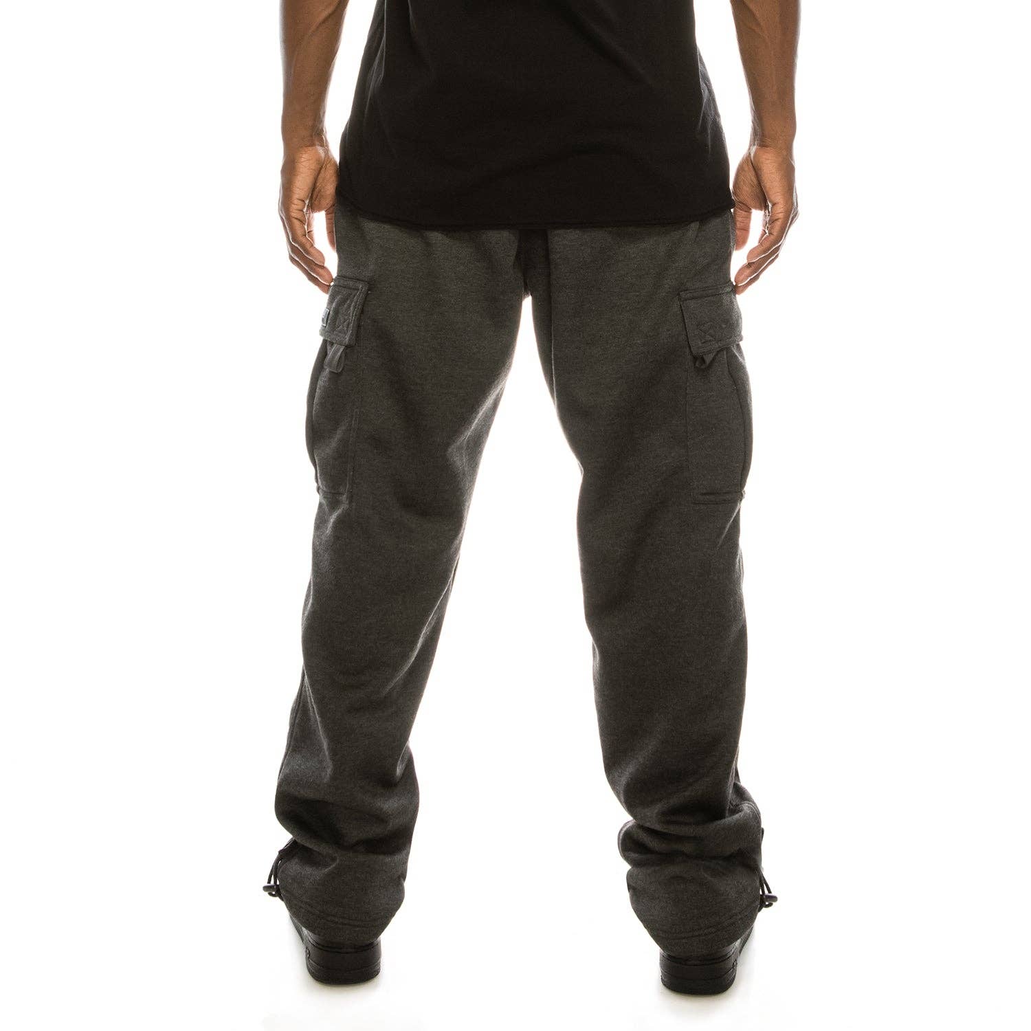 Victorious - Wholesale Pants - Men's - FL77 SOLID FLEECE HEAVYWEIGHT CARGO SWEATPANTS (OPEN PACK)16