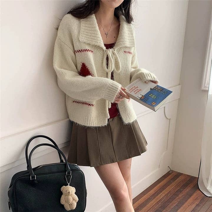 ShieldChic - Wholesale Cardigan - Women's - Short Knit Cardigan3