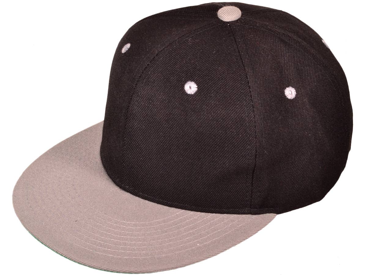 Buck Wholesale - Vente Casquette à visière plate – unisexe - Casquettes snapback unies à visière plate style vintage10