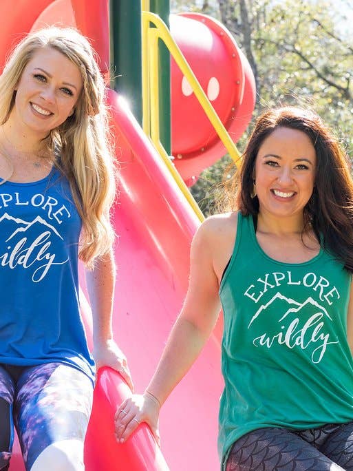 Womens Hiking Tank Top for wholesale by Violet Lotus