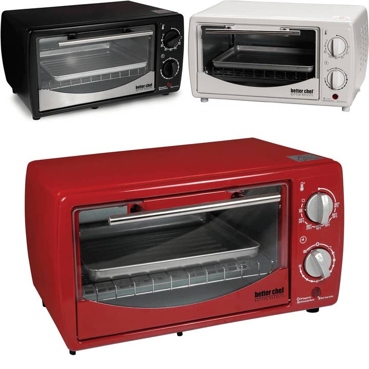 JupiterGear Home - Wholesale Kitchen Appliance - Better Chef 9L Toaster Oven Broiler with Timer - REFURBISHED