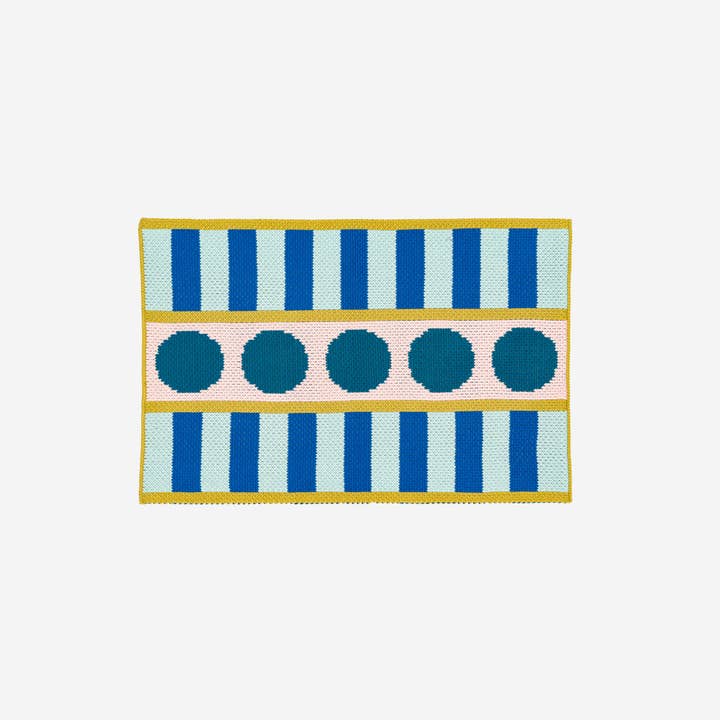 Stripe Dot Mini Rug for wholesale by VERLOOP | knits