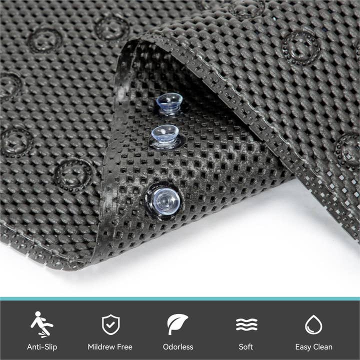 DRINKPOD LLC - Venta al por mayor Alfombrillas de baño - Alfombrilla de ducha con cojín de doble acolchado 17X362