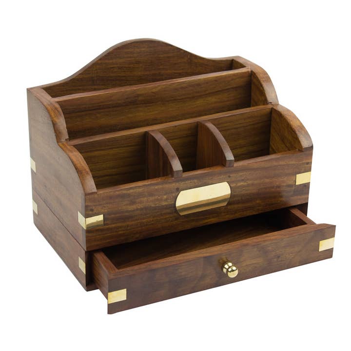 Portaoggetti da scrivania in stile navale, 20 cm per la vendita all'ingrosso da parte di Nauticalia