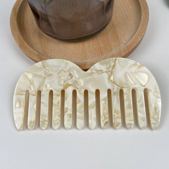 TheDivaSoap - Wholesale Hair Brush/Comb - M-shaped wide-tooth hair comb