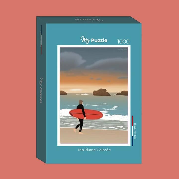 Surfer al crepuscolo per la vendita all'ingrosso da parte di Ma Plume Colorée